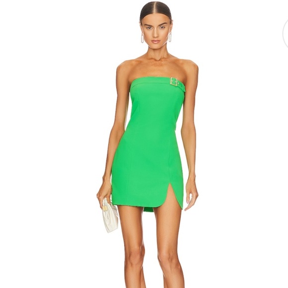 Amanda Uprichard Dresses & Skirts - Amanda Uprichard x REVOLVE Edison Mini Dress in Grass S